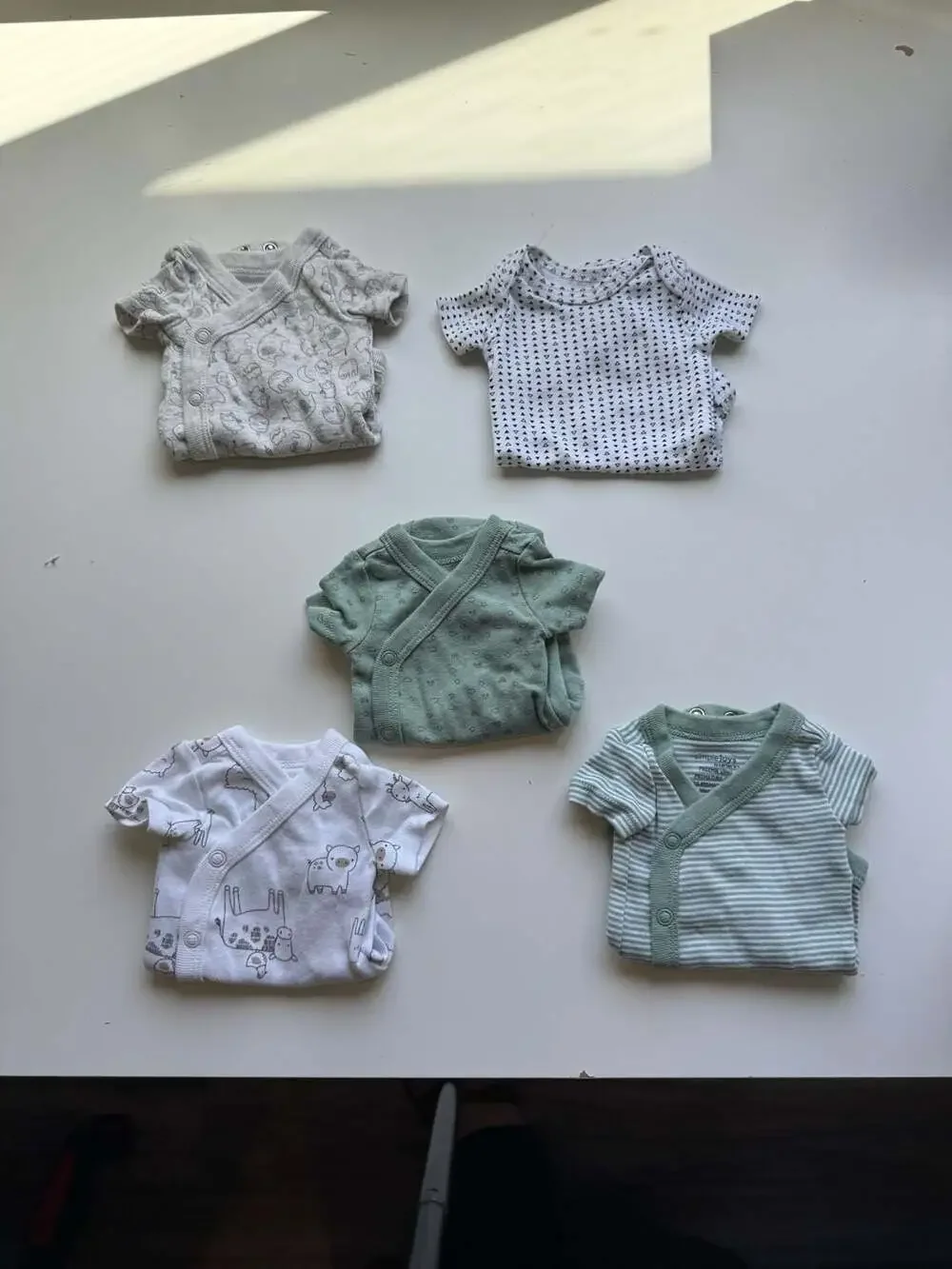 Carter's Baby Bodysuit and Onesie Lot Size Preemie